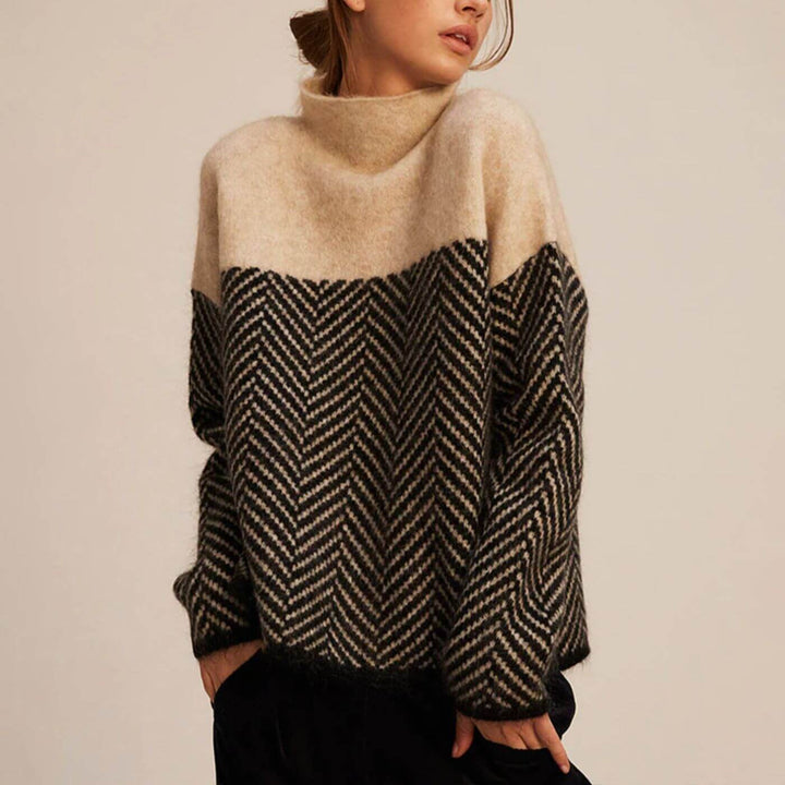 Agnes™ - Gemütlicher Lockerer Rollkragenpullover