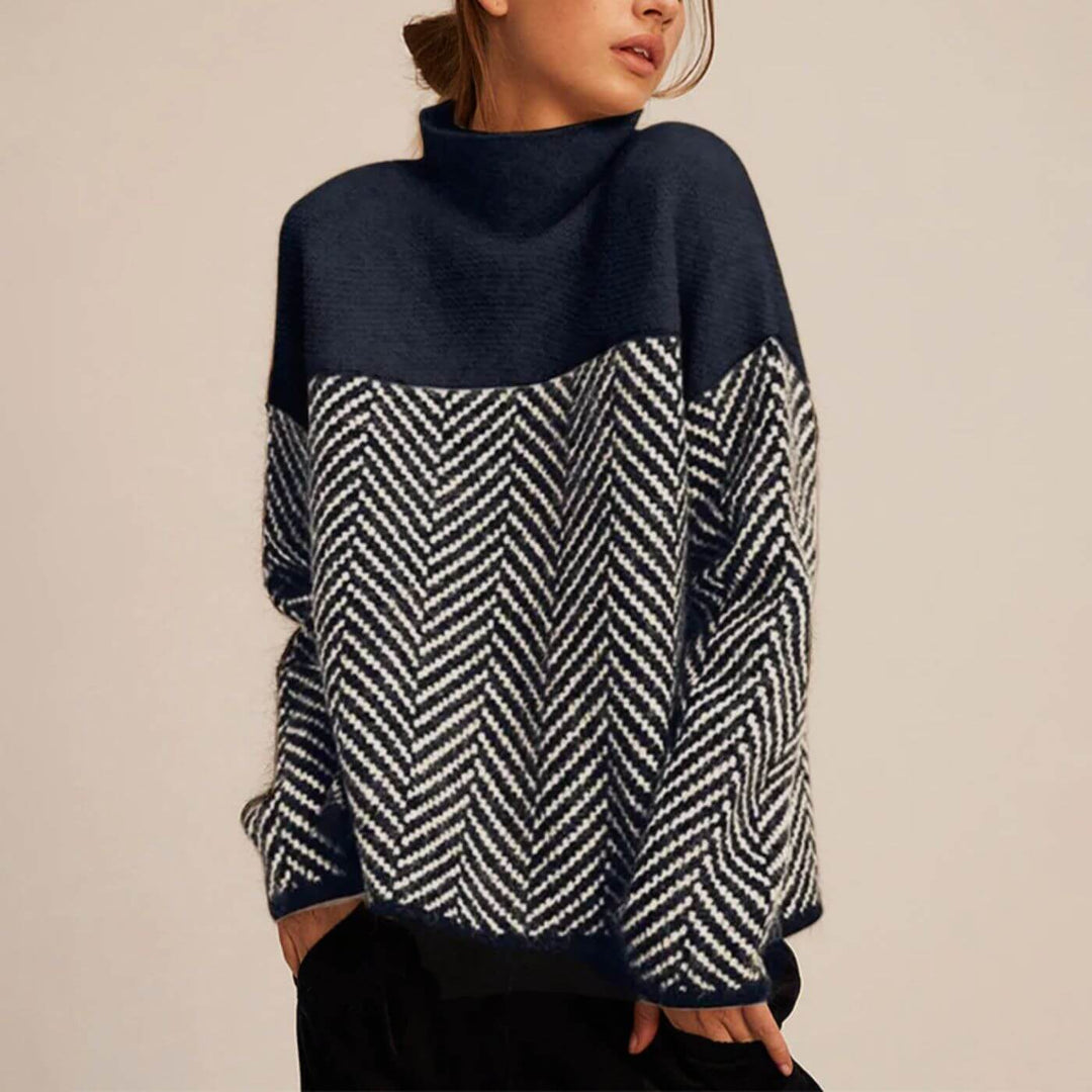 Agnes™ - Gemütlicher Lockerer Rollkragenpullover