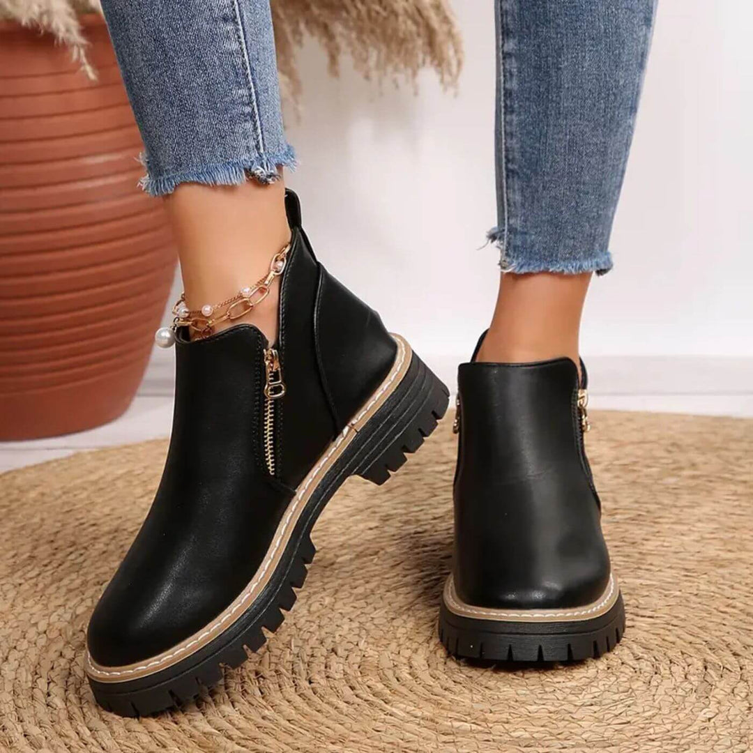 Andrea™ - Stilvolle Orthopädische Stiefeletten