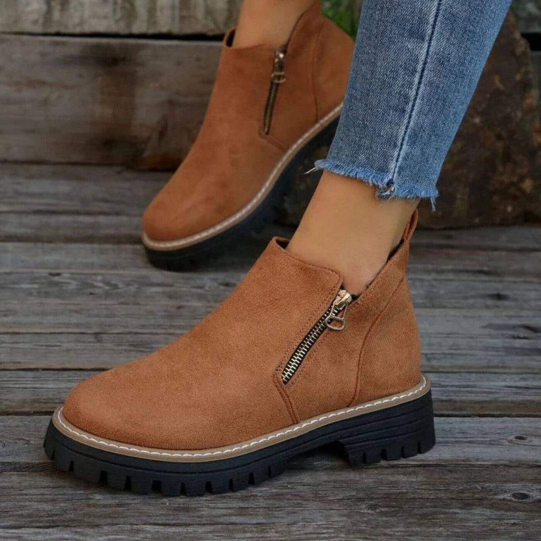 Andrea™ - Stilvolle Orthopädische Stiefeletten