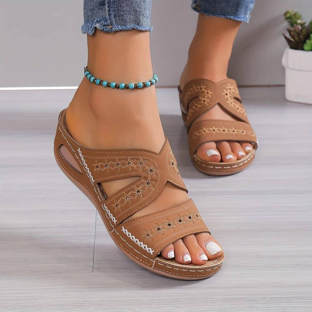 Anika™ - Orthopädische Komfort-Keil-Sandalen