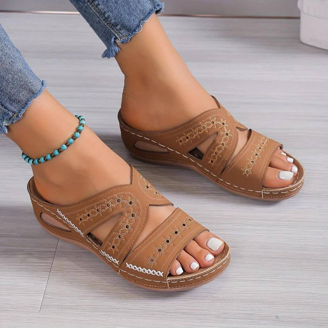 Anika™ - Orthopädische Komfort-Keil-Sandalen