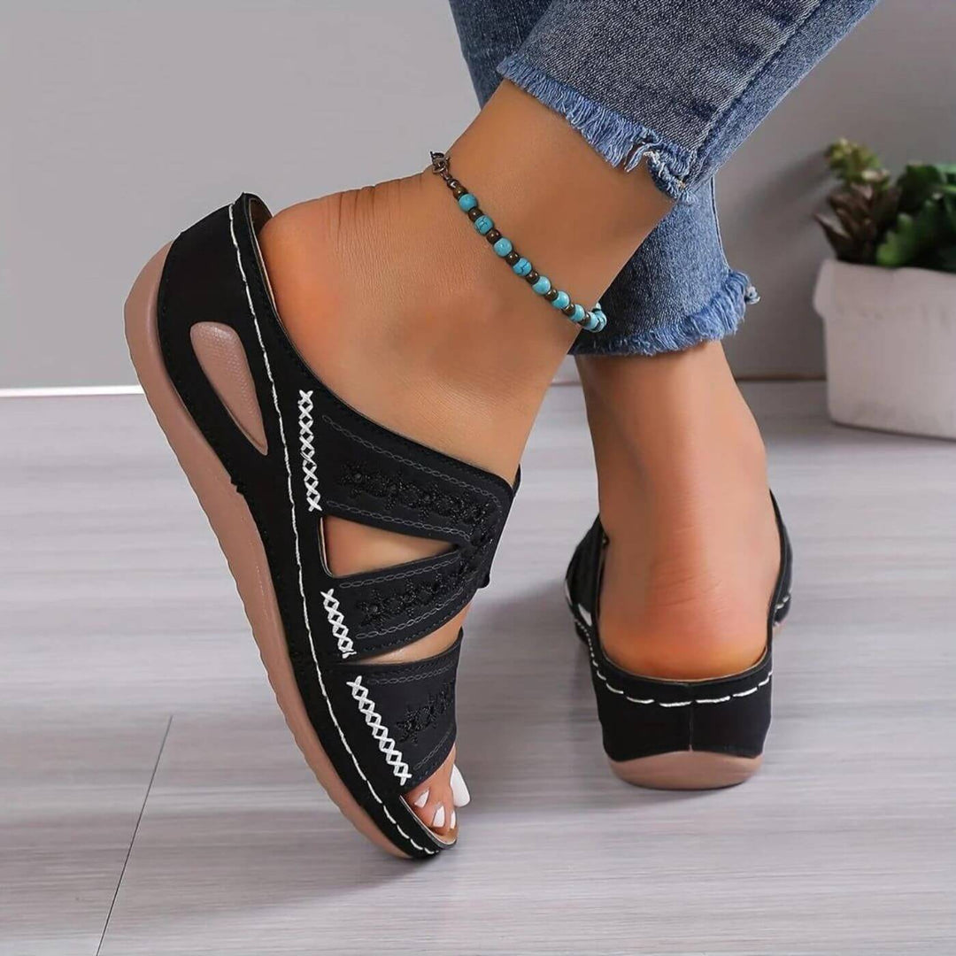 Anika™ - Orthopädische Komfort-Keil-Sandalen