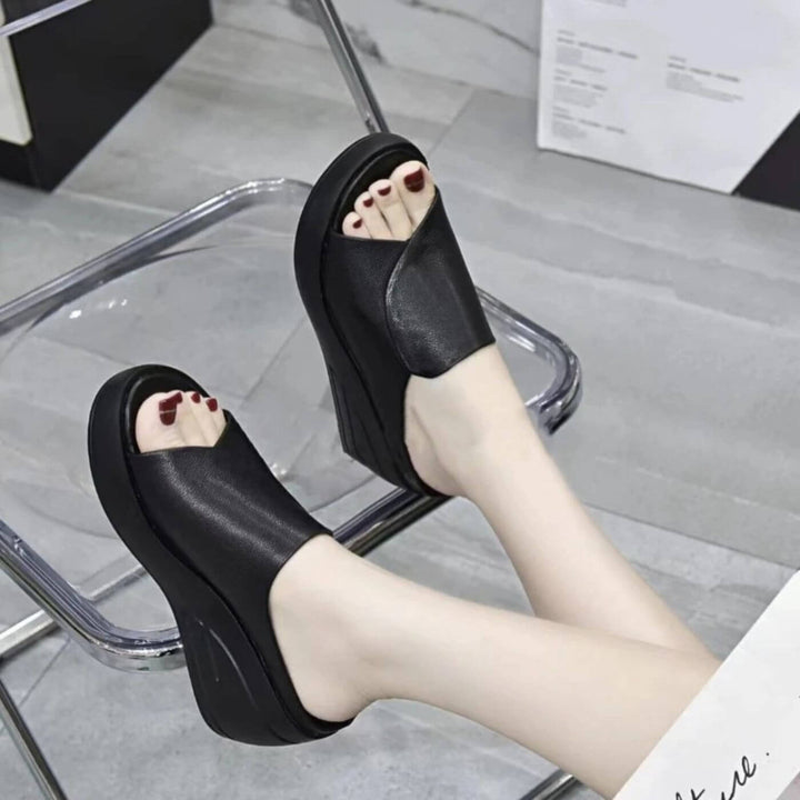 Anja™ – Orthopädische Slip-on Keilsandalen