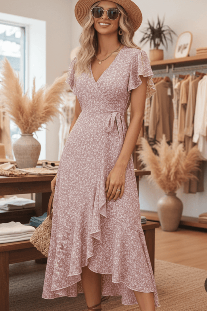 Annika™ – Elegantes Sommerkleid mit Blumenmuster