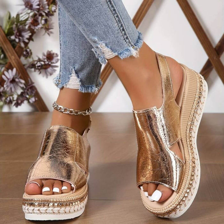 Bianca™ – Orthopädische Keilsandalen