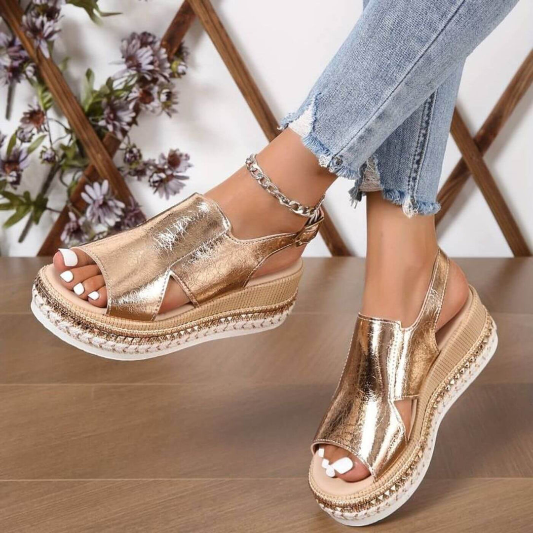 Bianca™ – Orthopädische Keilsandalen