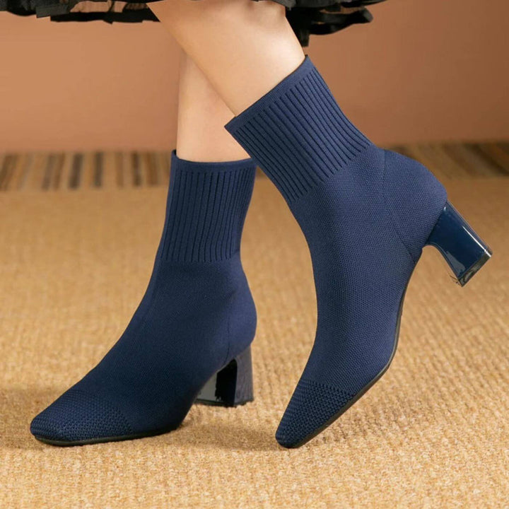 Brigitte™ - Elegante Gestrickte Stiefeletten