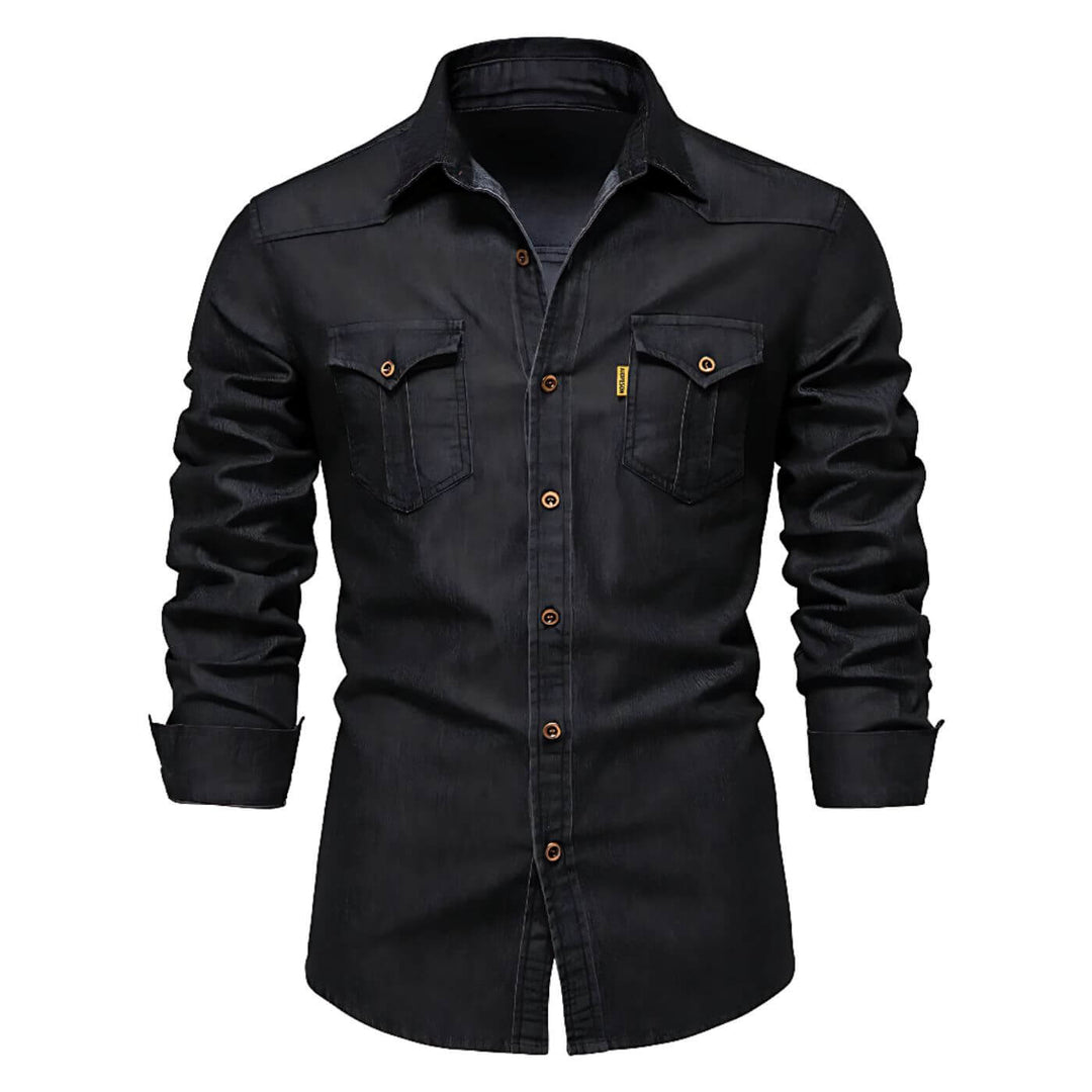 Finn – Jeanshemd mit schmaler Passform