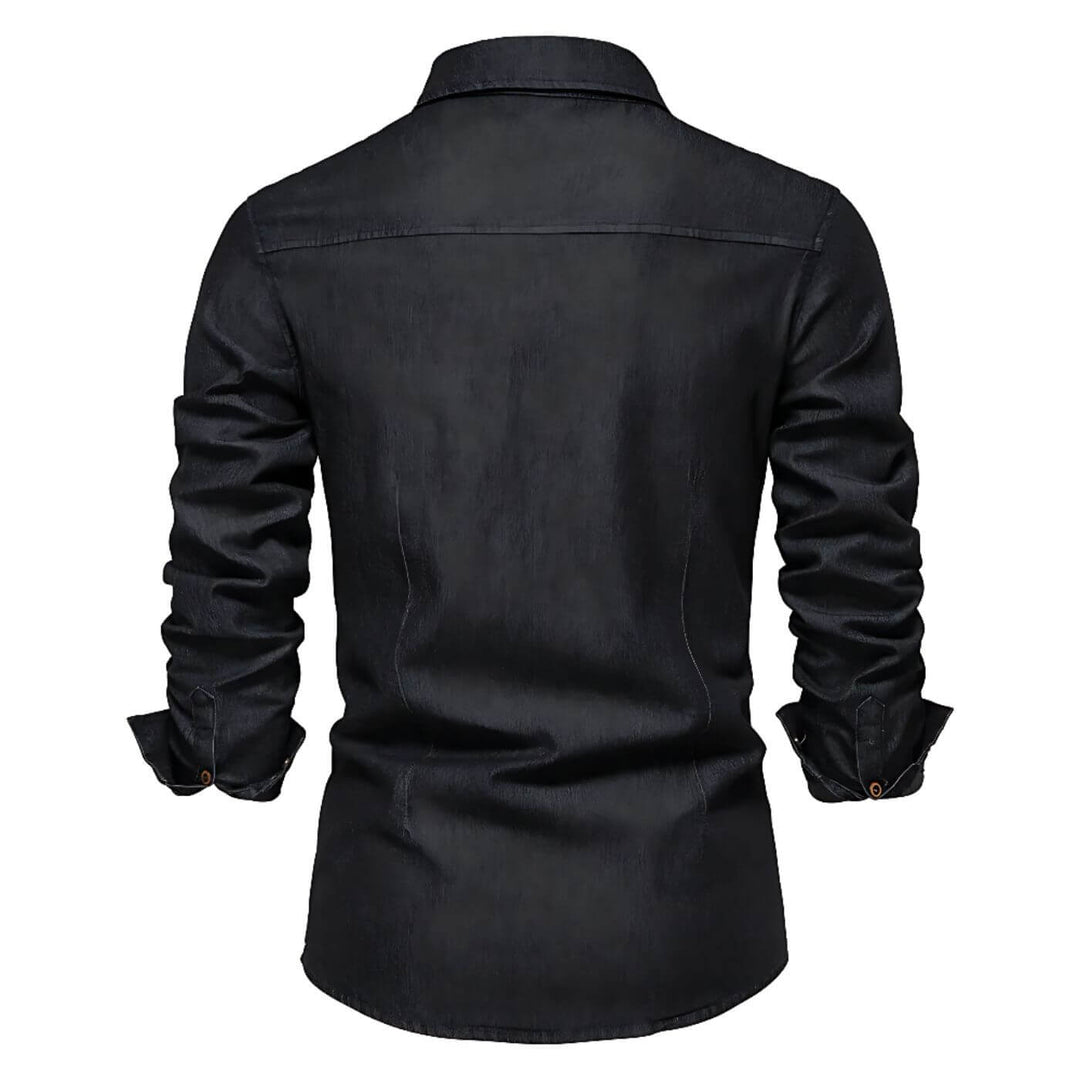 Finn – Jeanshemd mit schmaler Passform