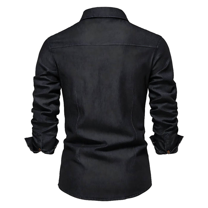 Finn – Jeanshemd mit schmaler Passform