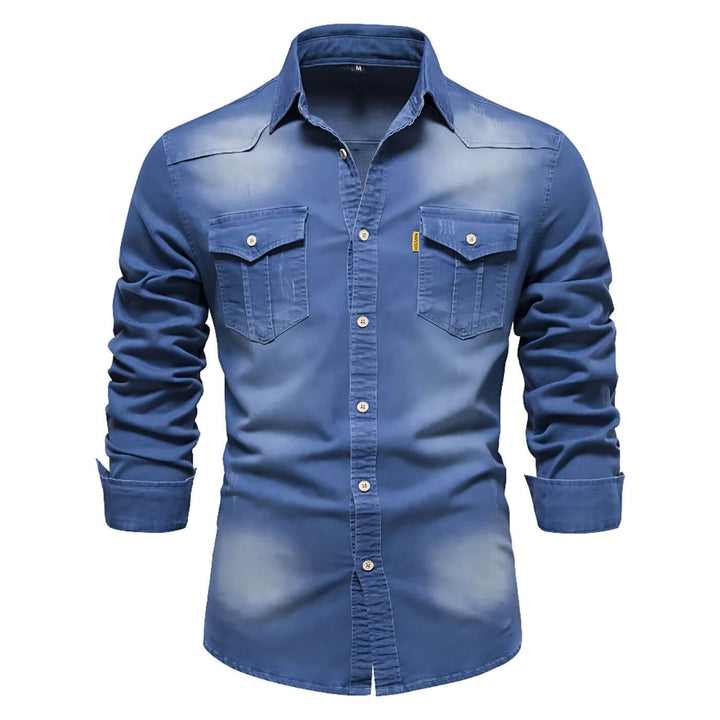 Finn – Jeanshemd mit schmaler Passform