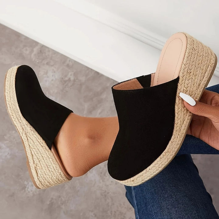 Chiara™ - Orthopädische Keilsandaletten zum Reinschlüpfen