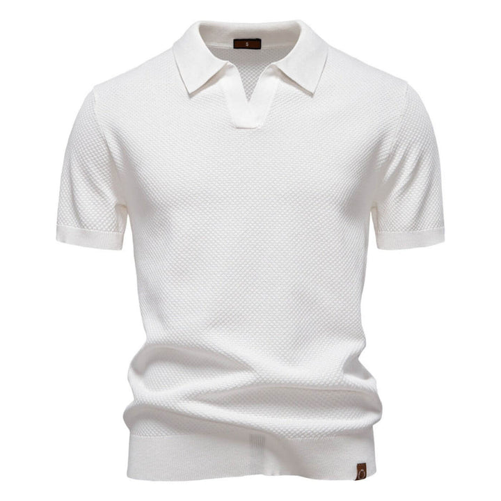 Christian™ – Premium V-Ausschnitt Polohemd