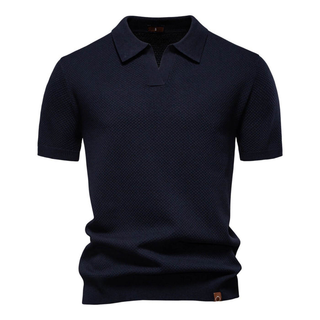 Christian™ – Premium V-Ausschnitt Polohemd