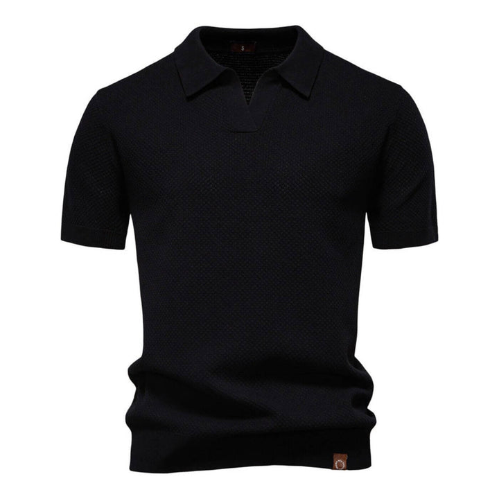 Christian™ – Premium V-Ausschnitt Polohemd