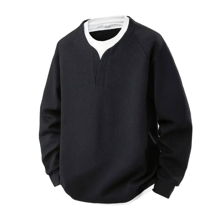Christian™ - Bequemes Lagen-Langarmshirt
