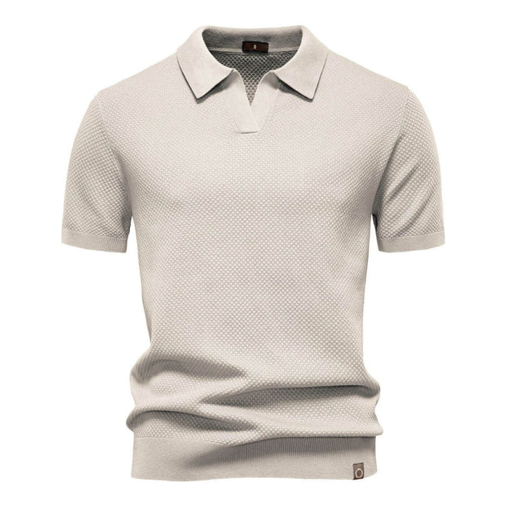 Christian™ – Premium V-Ausschnitt Polohemd