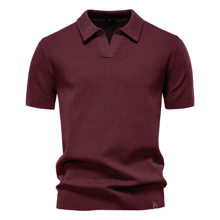 Christian™ – Premium V-Ausschnitt Polohemd