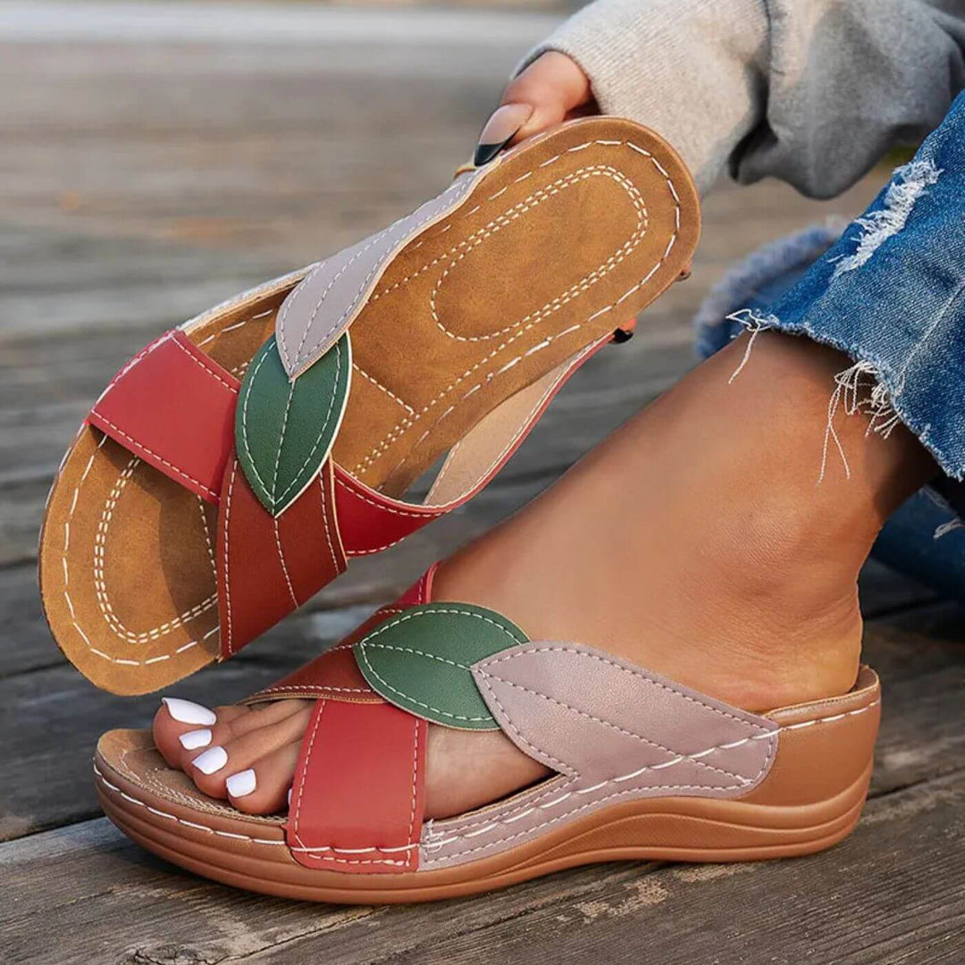 Claudia™ – Orthopädische Slip-on Komfortsandalen