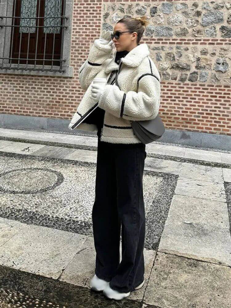 Barbara™ - Winter Fleece Teddy Jacke