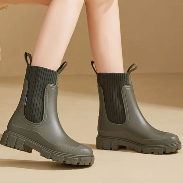 Emilia™ - Rutschfeste Wasserdichte Regenstiefel
