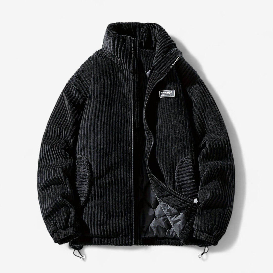 Finn™ - Bequeme Cordjacke mit Gestepptem Futter