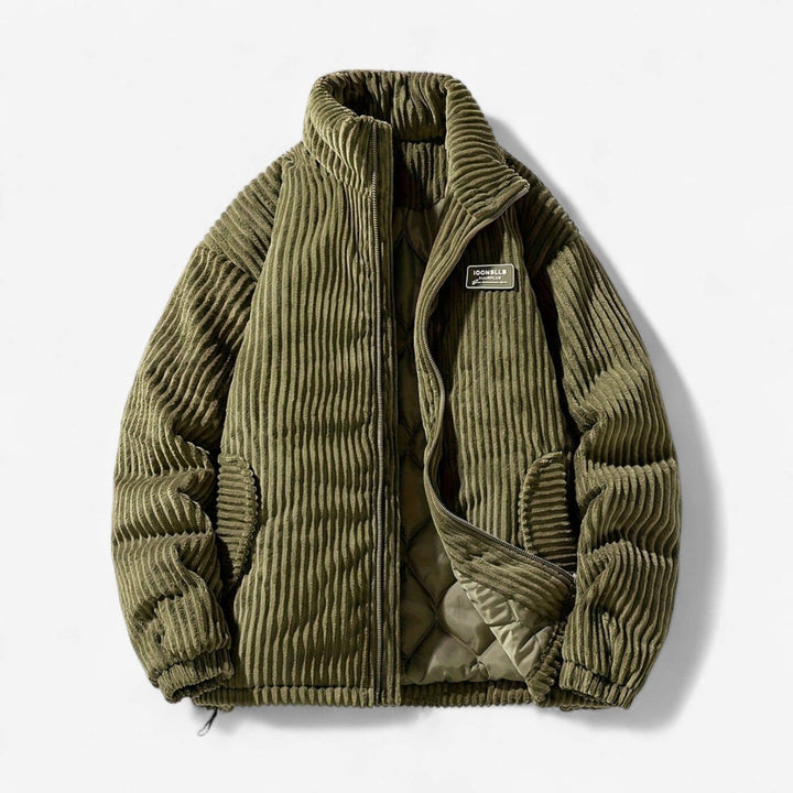 Finn™ - Bequeme Cordjacke mit Gestepptem Futter