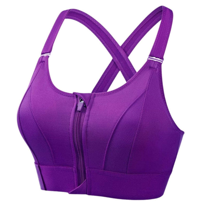 FlexiBra™ – Sport-BH mit Frontreißverschluss und Push-Up-Effekt