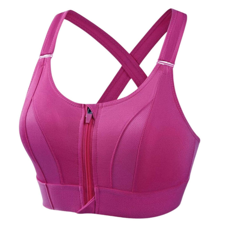 FlexiBra™ – Sport-BH mit Frontreißverschluss und Push-Up-Effekt