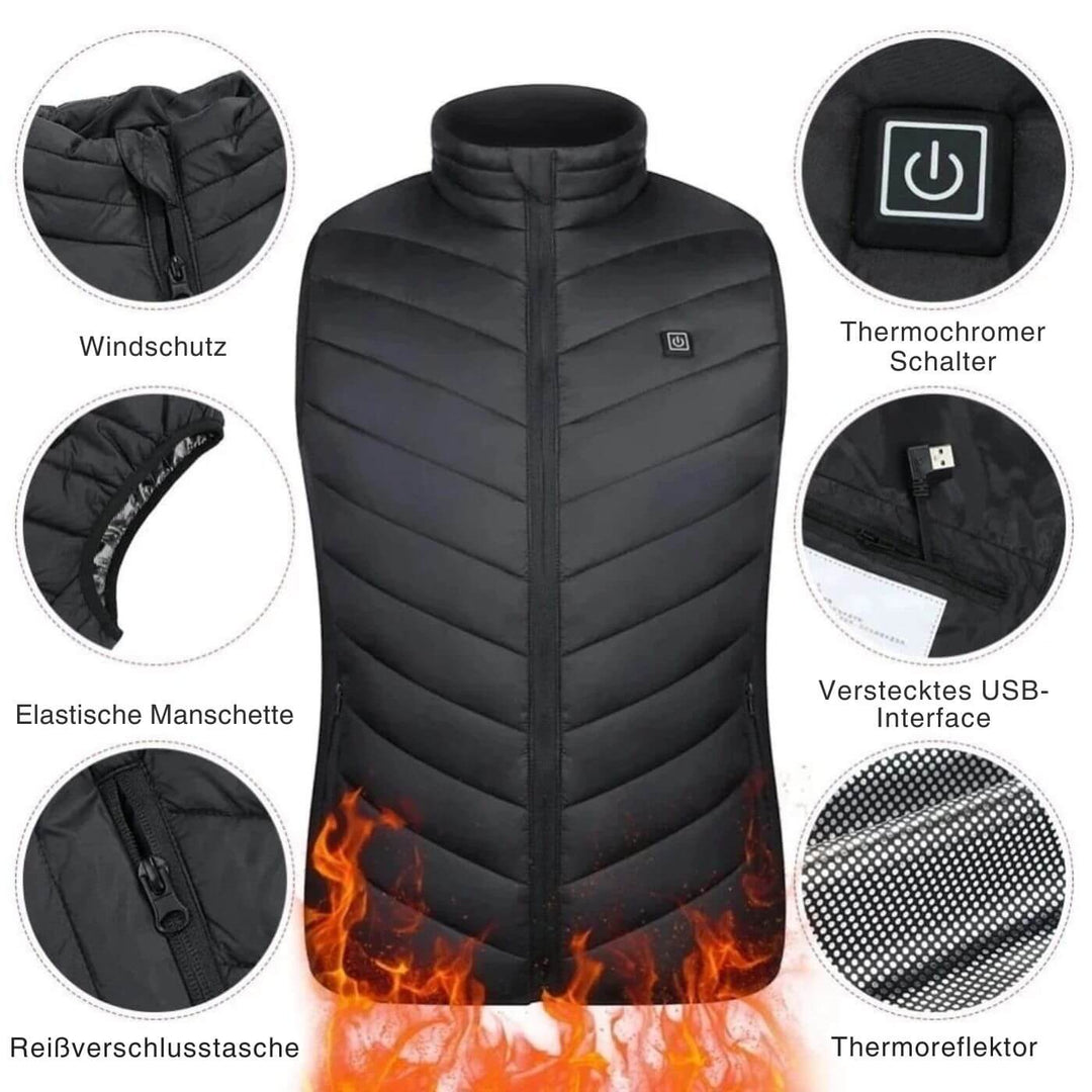 Frank™ - Unisex Beheizte und Wasserdichte Weste