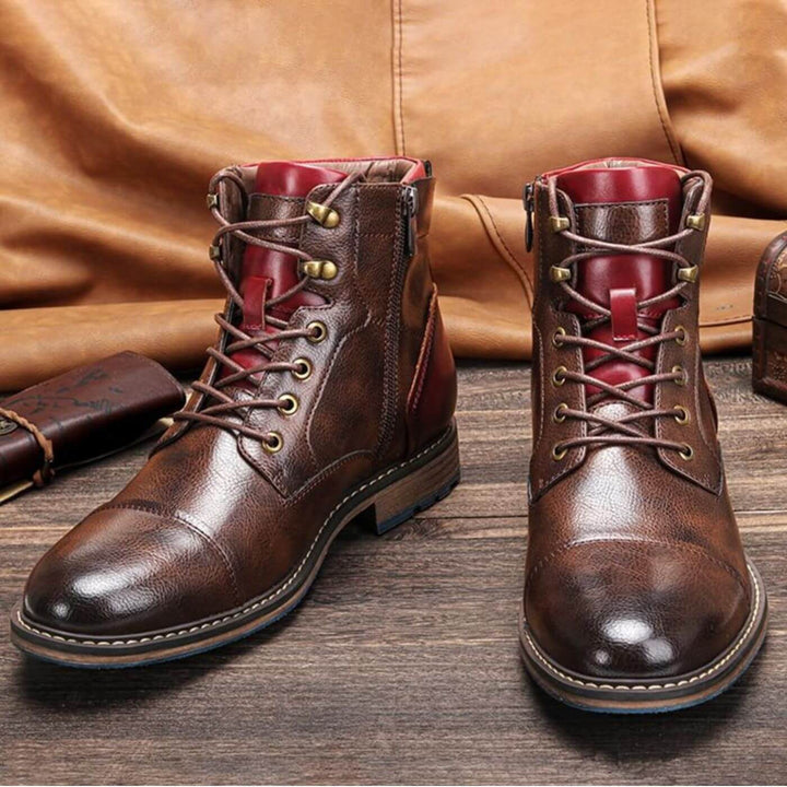 Georg™ - Premium Leder Oxford Stiefel