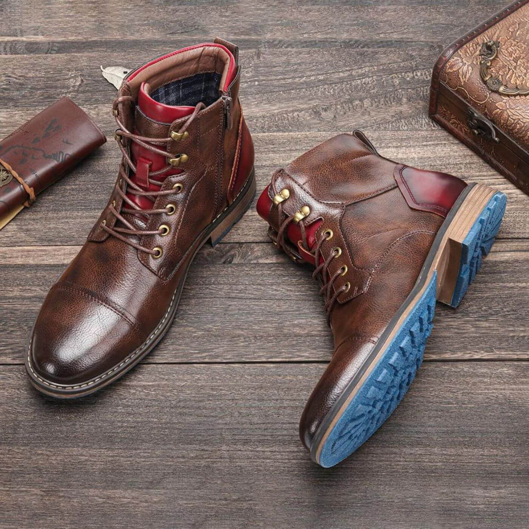 Georg™ - Premium Leder Oxford Stiefel