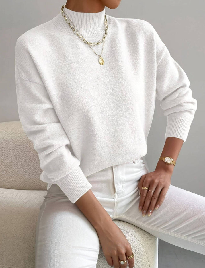 Greta™ - Bequemer Rollkragenpullover