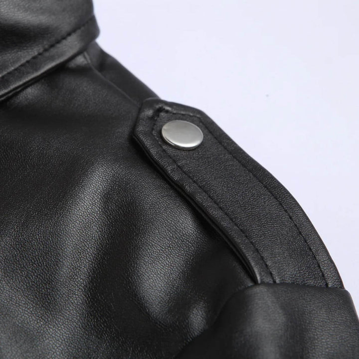 Hagen™ - Premium Leder Bikerjacke mit Stil