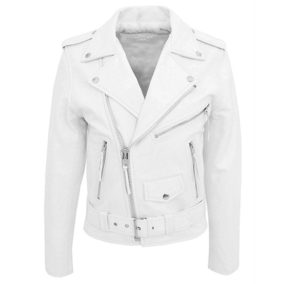 Hagen™ - Premium Leder Bikerjacke mit Stil