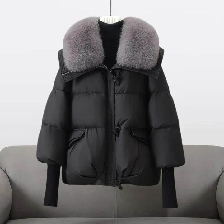 Helena™ - Winter-Daunenjacke mit Fellkragen