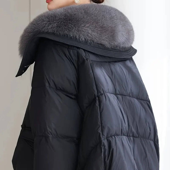 Helena™ - Winter-Daunenjacke mit Fellkragen