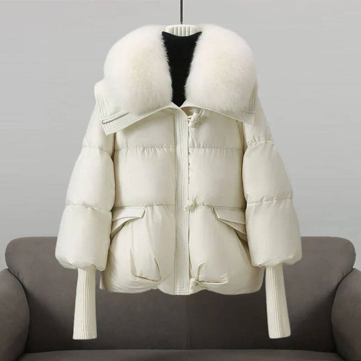 Helena™ - Winter-Daunenjacke mit Fellkragen