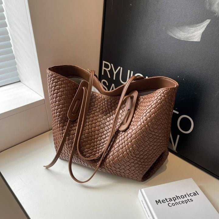 Isabel™ – Luxuriöse Gewebte Schultertasche