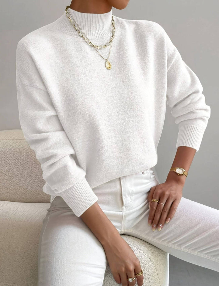 Jana™ - Eleganter Rollkragen-Komfortpullover