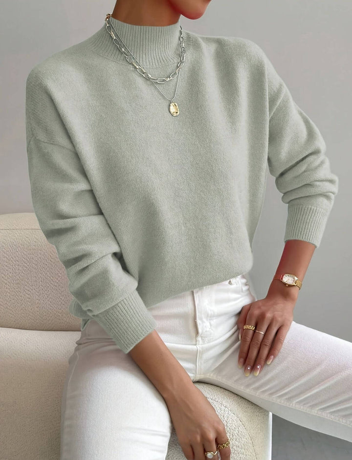 Jana™ - Eleganter Rollkragen-Komfortpullover
