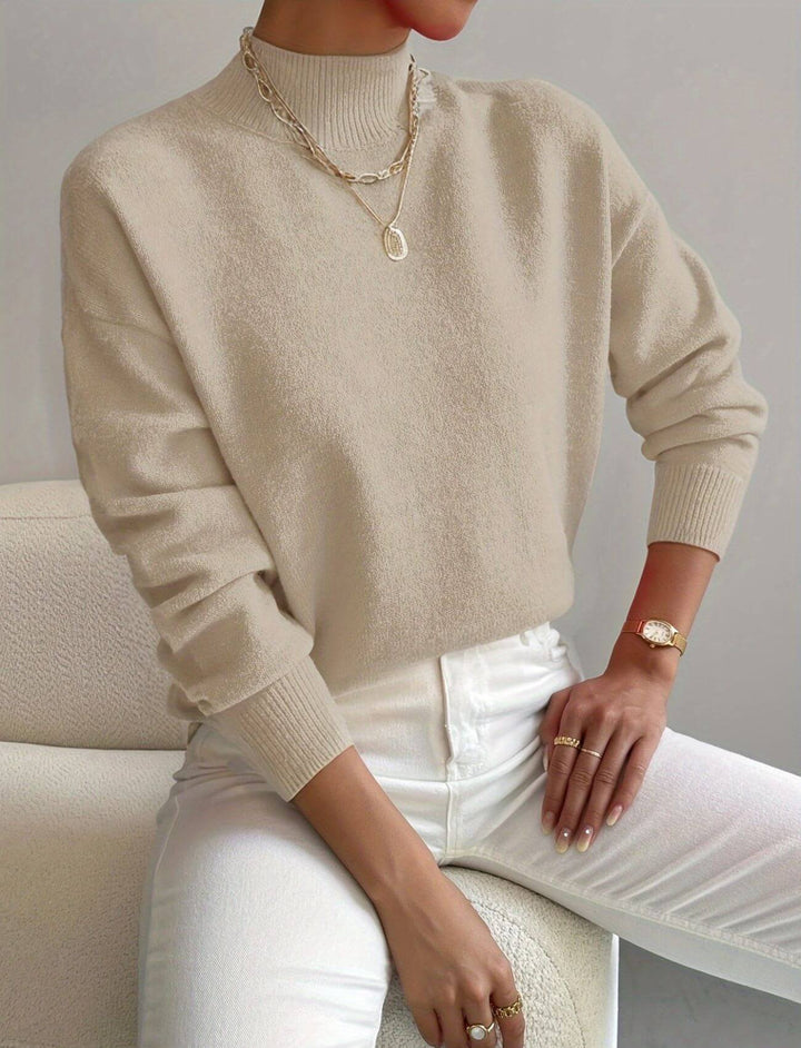 Jana™ - Eleganter Rollkragen-Komfortpullover