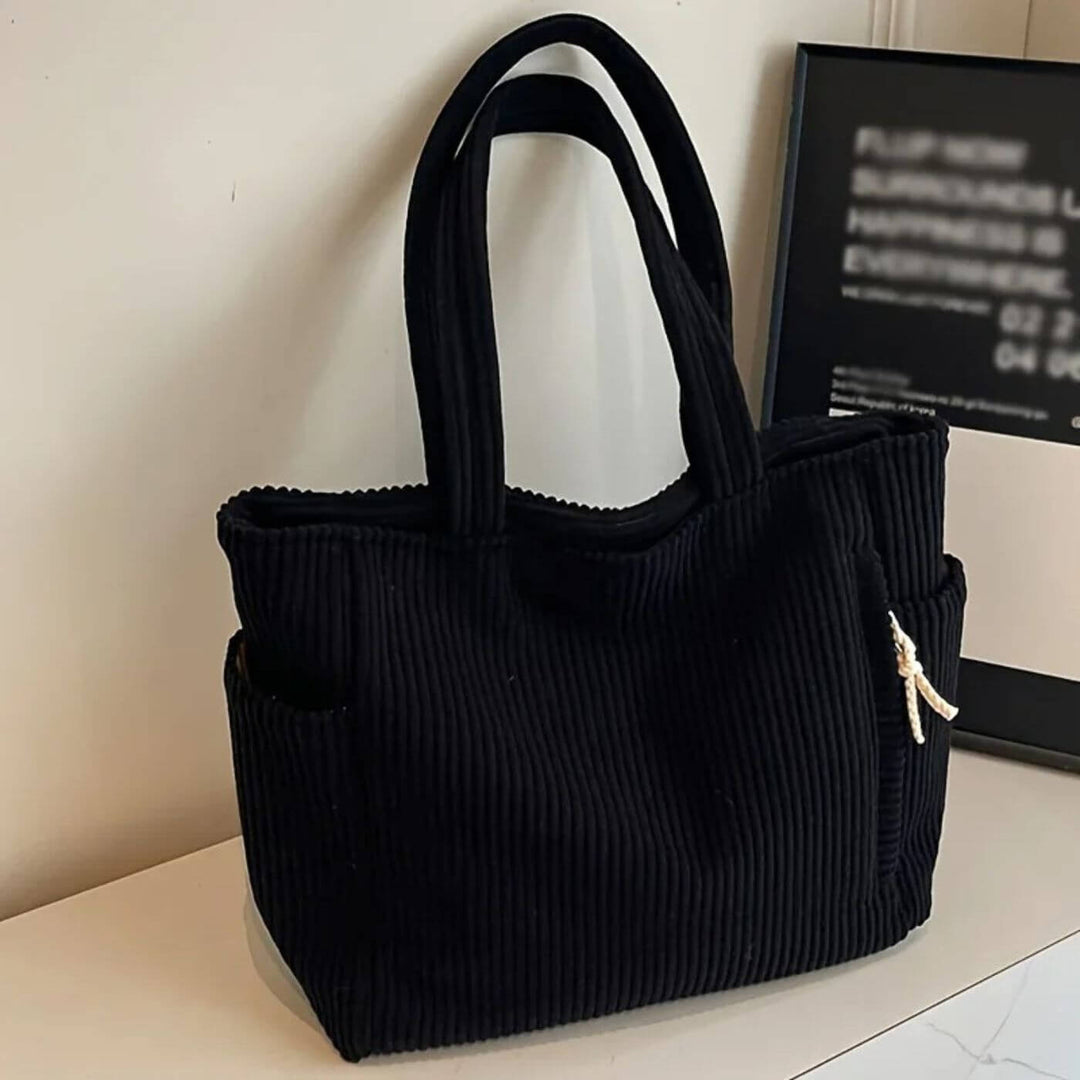 Jasmina™ – Stilvolle Kordel-Tote-Bag aus Cord