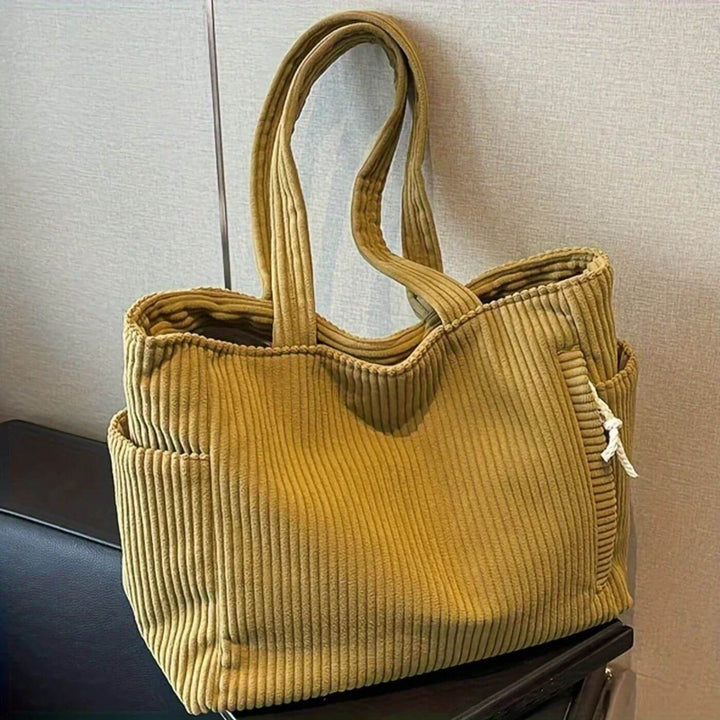 Jasmina™ – Stilvolle Kordel-Tote-Bag aus Cord