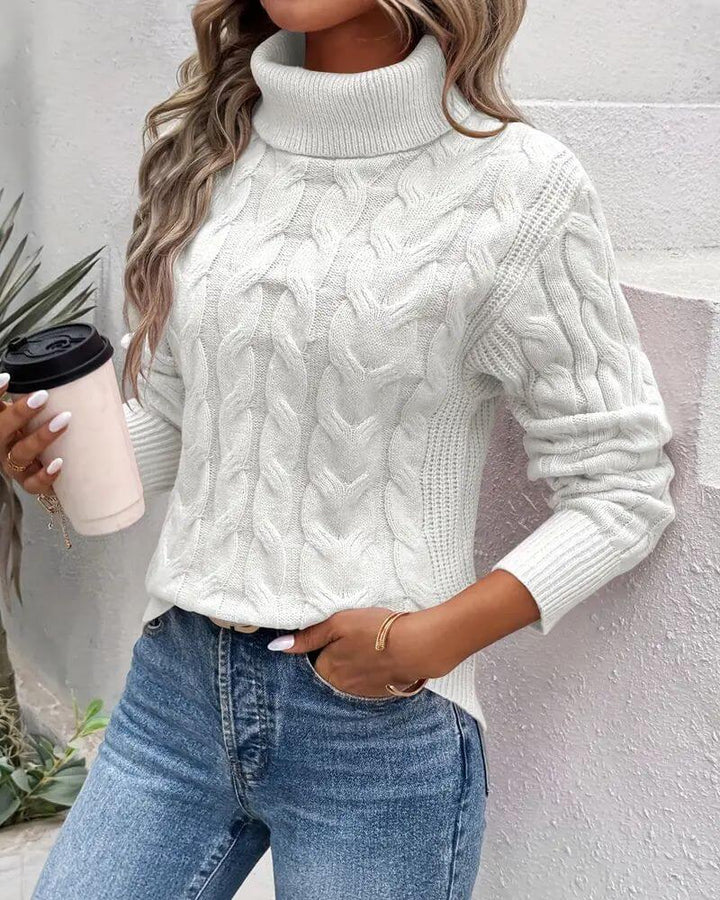 Jessika™ - Bequemer Strickrollkragenpullover