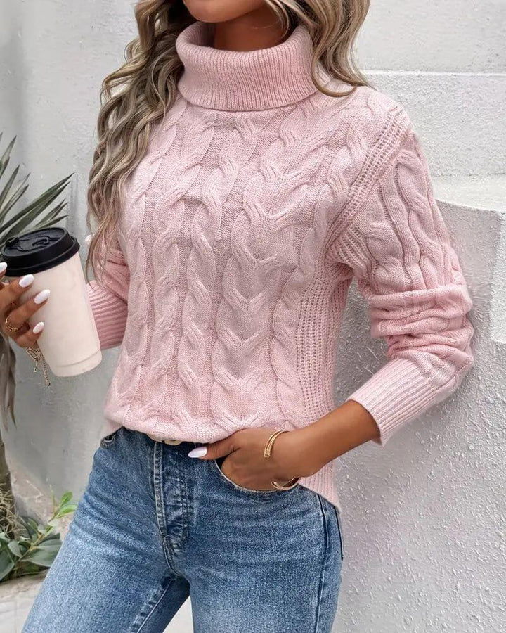 Jessika™ - Bequemer Strickrollkragenpullover