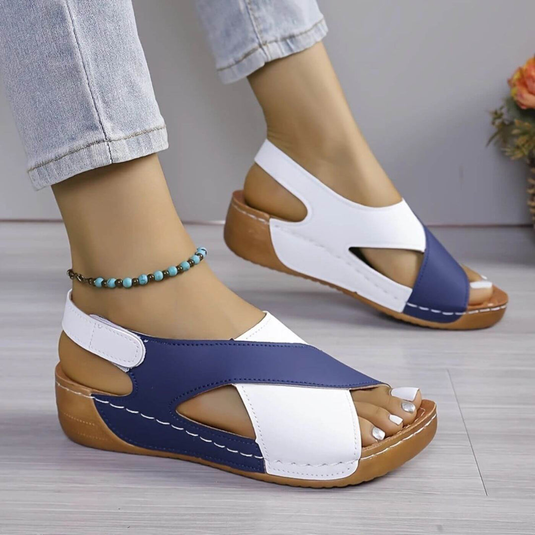 Julia™ – Bequeme Orthopädische Keilsandalen