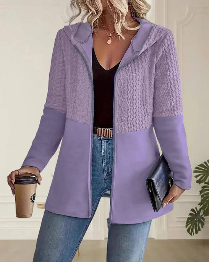 Larissa™ - Stilvoller Moderner Hoodie mit Reißverschluss