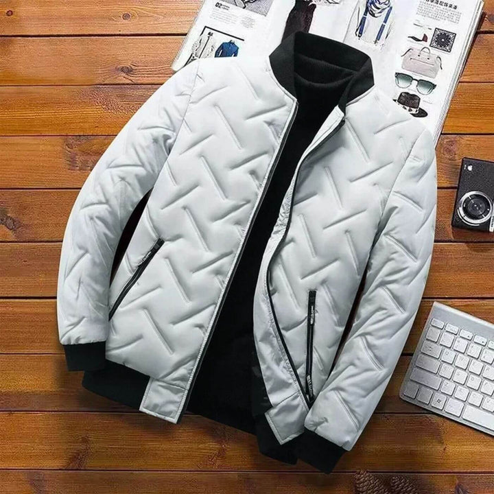 Lennard™ - Stilvolle gesteppte Bomberjacke